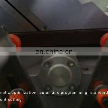 aluminum profiles any angle cnc double mitre saw/aluminum window door making machine