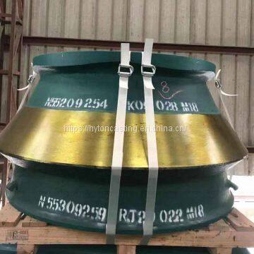 High Manganese Steel M18Cr2 Wear Component Parts Suit GP200 Cone Crusher photo-4