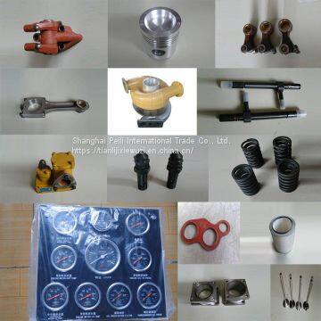 gas engine spare part Piston Connecting rod Rocker arm Cylinder liner Intake valve Exhaust valve