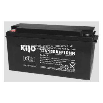 Long life deep cycle AGM solar battery 12v 250ah