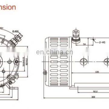 24В Гидравлический постоянный двигатель 4кВт с крутящим моментом 10Н.м photo-4
