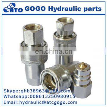 Customize available hydraulic quick coupling, hydraulic coupling, hose coupling