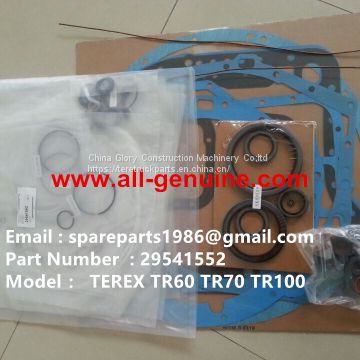 TEREX 29541552 REPAIR KIT TR100 TR60 TR70 MT4400AC OFF HIGHWAY RIGID DUMP TRUCK MINING HAULER TRANSMISSION