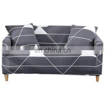 Hot Sell Sectional Sofa Cover 3 Pcs Wooden Elastic Sofa Stretch Slipcover l Shape Corner Sofa Covers