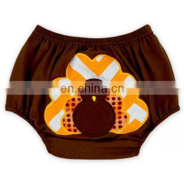 Wholesale Infant Chevron Embroidery Turkey Cotton Bloomer