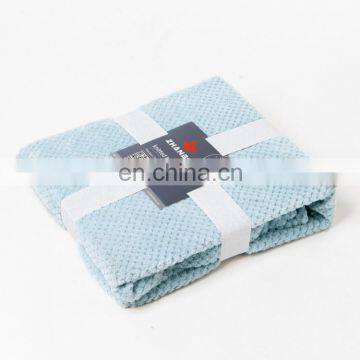 Factory Made Waffle Baby Pineapple Pattern Coral Fleece Blanket At Good Price photo-4
