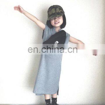 2020 New Style Girls Vest Dress Cotton Fashion Summer Girls Dresses photo-2