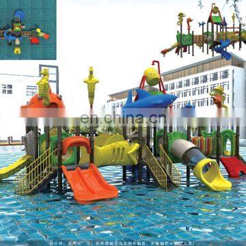 Tongyao New Water Park for Sale, Plastic Slide With Water Park