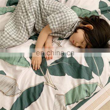 2020 Wholesale Custom Design Private Products 100% Cotton Eco-friendly Set Duvet Cover Pillow Case Bed Sheet 4pcs Bedding Set photo-7