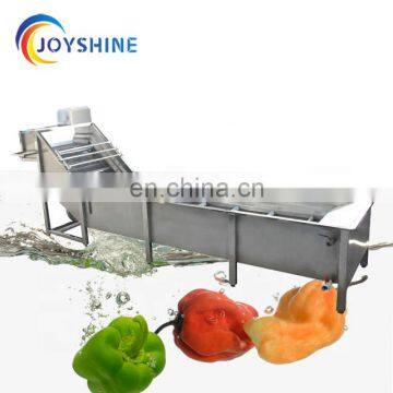 Industrial Automatic 100kg 500kg Vegetable Fruit Washing Machine photo-3