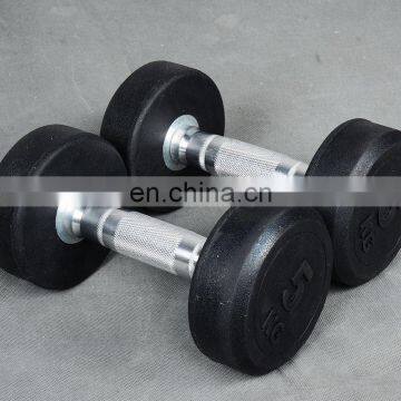 Fitness Equipment Round Dumbbell With Rubber Material photo-4