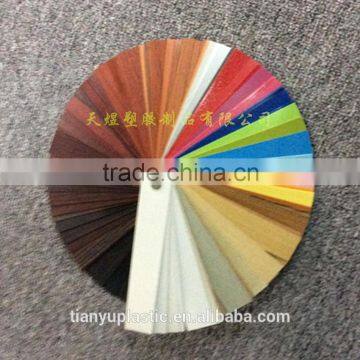 Furniture pvc edge banding tape/high glossy pvc edge banding