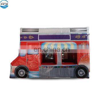 Commercial grade inflatable pop up truck tent for sale, inflatable display truck for kids party events