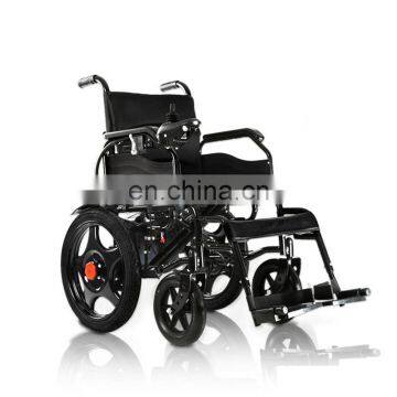 Topmedi folding handicapped light weight mobility electric wheelchair