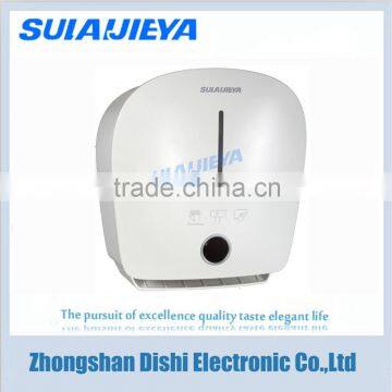 wall mounted plastic automatic toilet paper dispenser for hotel