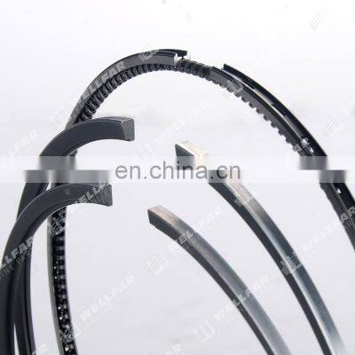 M11 ISM Piston Ring Set 3803977/3803705/4089385 Ring Size 125*3.04+3.04+4mm