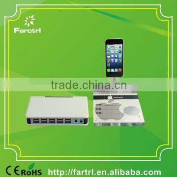 100% Secure for Retails Store Security Mobile Phone Anti-theft Mount With 10 Ports Charger photo-2