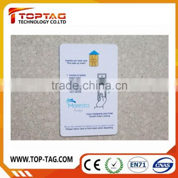 PVC Contact ID card / Contact key card / Printable contact pvc card