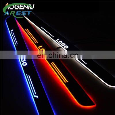 LED Car Door Sill Scuff Protector For Toyota Corolla Hatchback (E15) 2007-2020 Luminous Door Pedal Cover Trim Auto Accessories