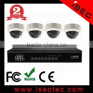 New Product, ISEC 4CH P2P & POE NVR Kit, Megapixel HD CCTV Camera System photo-2