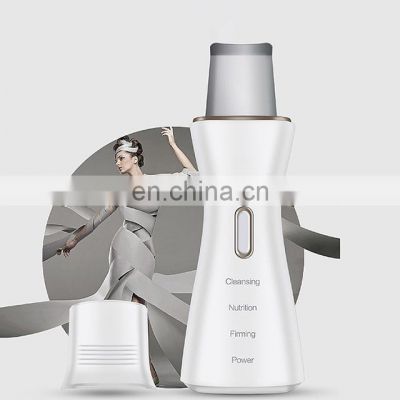 Factory Wholesale USB Rechargeable Portable Facial Ultrasonic Skin Scrubber With 70Mins Working Time