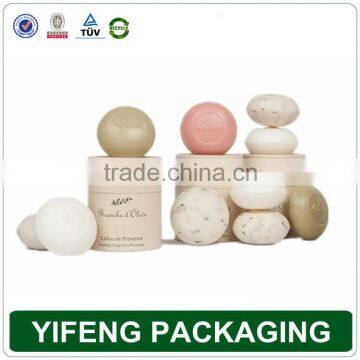 Professional cheap custom decoarative fancy round soap box