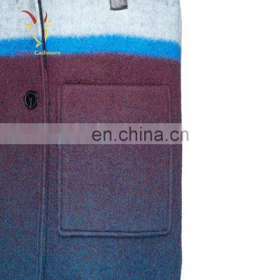 Women Casual Long Sleeves Woolen Coat Plus Size Cashmere Coat photo-4