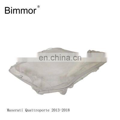Teambill Headlight Transparent Plastic Glass Lens Cover for Maserati Quattroporte Auto Car Parts 2013-2018 photo-4