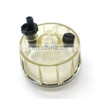 Diesel Truck Fuel Water Separator Filter Cup Plastic Bowl For R120P R120T