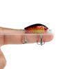 4.4cm 3.8g 6colorsPlastic Mini Bionic Bait With Treble Hooks Tackle Sea Bass Crank Bait photo-5