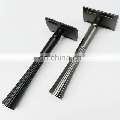 Hot Selling Classic Metal Brass Safety Shaving Double Edge Blade Private Label Razor photo-5