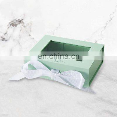 Satin Close Foldable Small Box Organizer Folding Multi-function Storage Paper Box With Closure Magnets photo-4