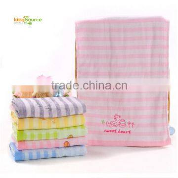 High quality 100% cotton colorful face towel