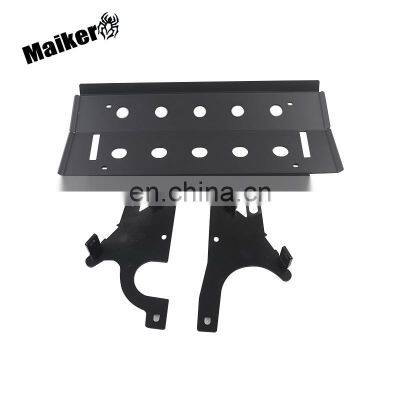 Offroad 4x4 Auto Part  Black Steel front skid plate  for Land Rover Defender Car accessories