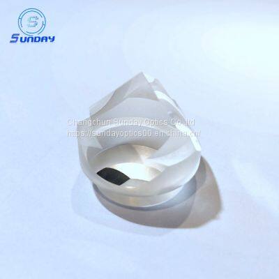 Germanium Cube Corner Prism Size：2-200mm Surface Quality：40/20  Coating:AR BBAR