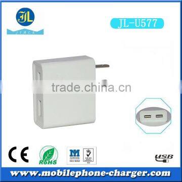Rapid charging station 10W USB charger double usb wall charger coin operated moile phone charger
