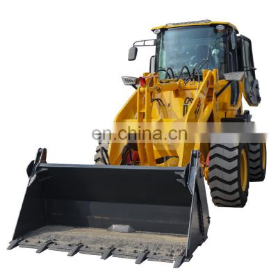 Construction equipment ZL20F china brand new wheel loader with attachment 4 in 1 bucket/snow blower/snow blade with CE