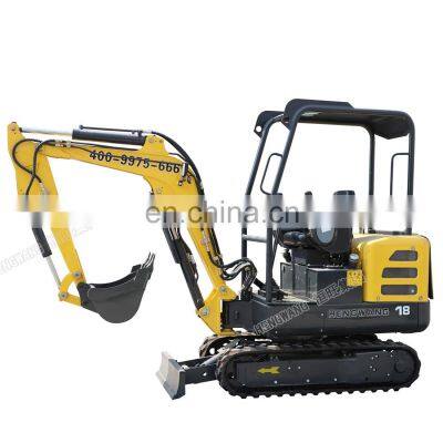 HW-18 mini escavatori cinesi mini excavator