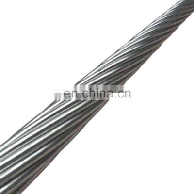 China Galvanized Standard High Carbon Steel Wire For Cost Price Wire 3 32 Cable Galvanized Pc Steel Strand