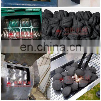 Top Manufacturer Small BBQ Barbecue Coal Charcoal Ball Briquette Press Making Machine Price photo-5