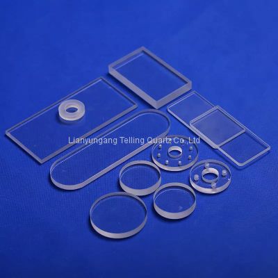 optical quartz glass plate window quartz disc plate