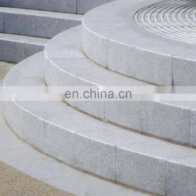 Flamed Grey Granite Outdoor Stair Steps photo-3
