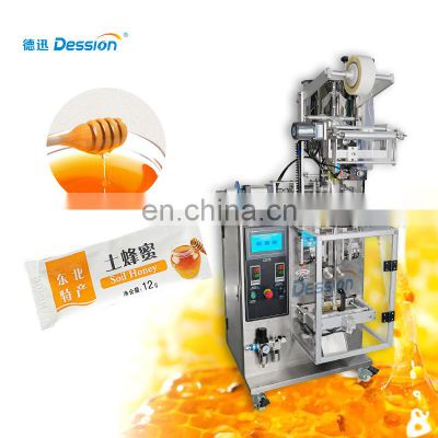 vertical honey auto filling and packing machinery sachet miel packaging machine