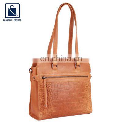 Wholesale Quantity Manufacturer of Best Quality Cotton Lining Women Genuine Leather Handbag at Competitive Price