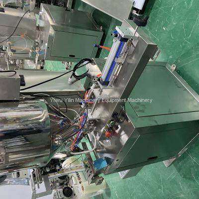 Automatic Vertical Small Bag Liquid Pouch Honey Stick Sachet Filling Packing Machine Milk Jam Soup Water Oil Packaging Machine photo-2