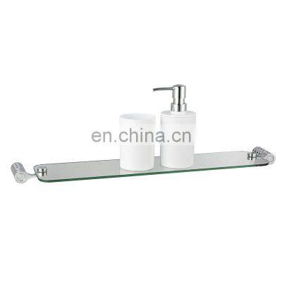 Experienced Manufacturer Global Certificated Modern Glass Rectangular Shelf Wall Mounted Rack photo-3