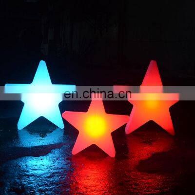 round Christmas lamp /3D rich design giant outdoor lampara de luces tree popular top star Christmas decoration supplies