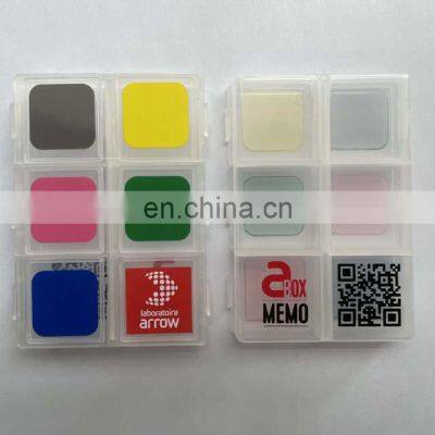 Customize Plastic 6 Compartments Small Pill Box photo-5