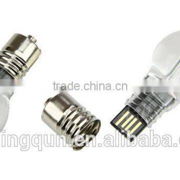 Stock Products Usb Led Light / Light Usb Drive / Light Logo Usb