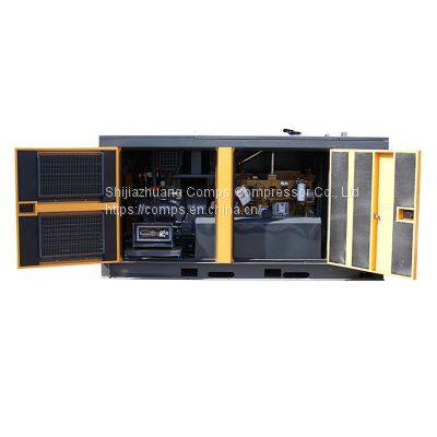 25 Bar High Pressure Diesel Engine Screw Air Compressors for Water Well photo-2